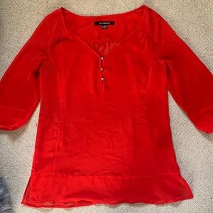 Le Chateau Red Blouse